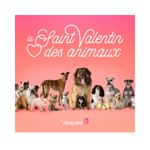Veepee logo La Saint Valentin des animaux